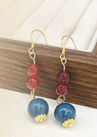Jade Dragon Herbal Aroma Earrings