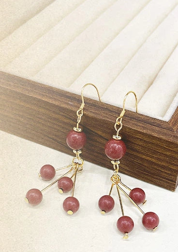 Lady Huarui Vintage Herbal Earrings
