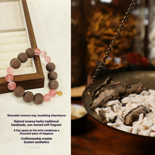 Tiannian Fragrance Herbal Incense Bead Bracelet