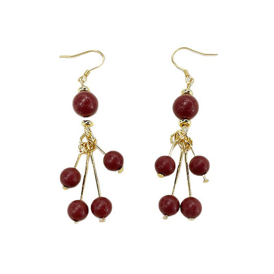 Lady Huarui Vintage Herbal Earrings