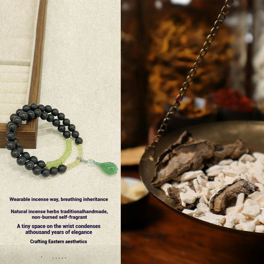Zen Black Ambergris Bracelet